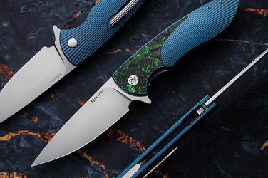 FOLDING KNIFE FOLDER STING #0862 MAGNACUT HERMAN KNIVES