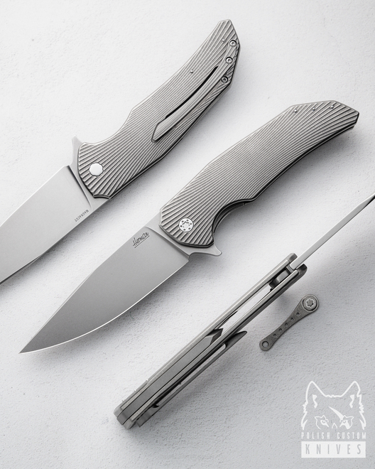 FOLDING KNIFE FOLDER DRAGONFLY 232 MAGNACUT HERMAN KNIVES