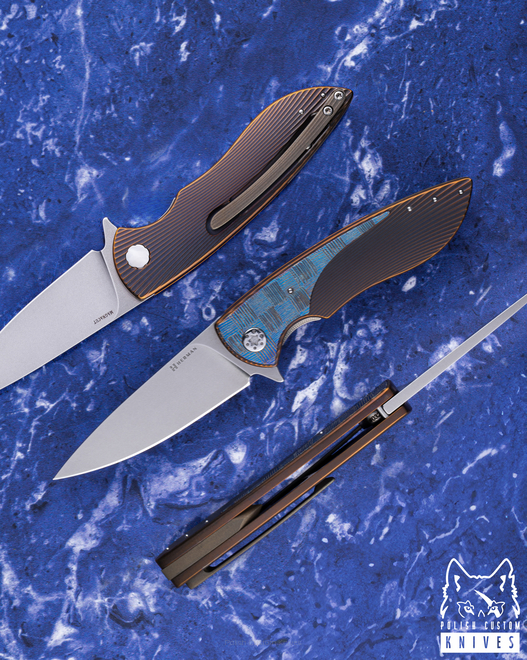 FOLDING KNIFE FOLDER MICRO STING 323 MAGNACUT HERMAN KNIVES