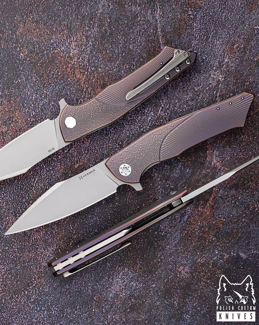 FOLDING KNIFE FOLDER BEE #0259 M390 HERMAN KNIVES