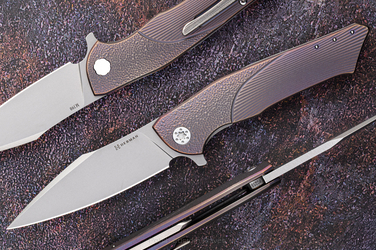 FOLDING KNIFE FOLDER BEE #0259 M390 HERMAN KNIVES