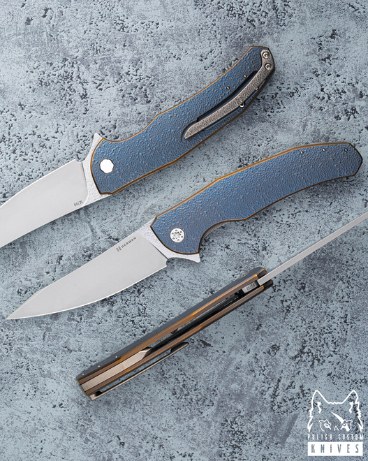 FOLDING KNIFE FOLDER ISHTAR #0792 M390 HERMAN KNIVES