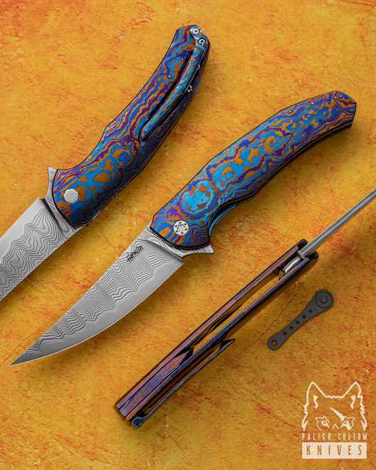 FOLDING KNIFE FOLDER ISHTAR 3 GRIMAKO TIMASCUS HERMAN