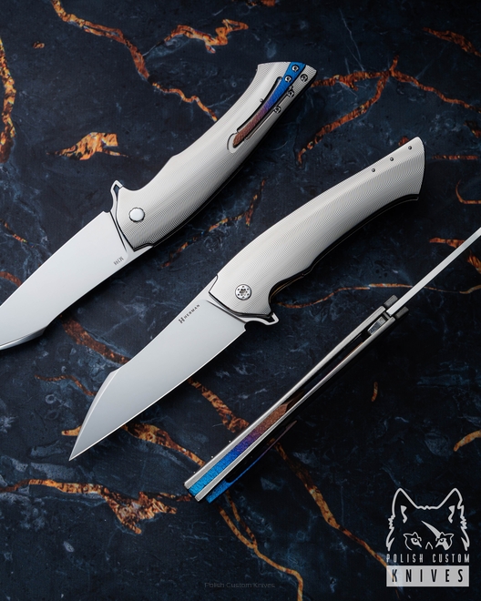 FOLDING KNIFE FOLDER OVIUM GENERATION 2 #0116 M398 HERMAN KNIVES
