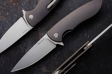 FOLDING KNIFE FOLDER STING #0765 MAGNACUT HERMAN KNIVES