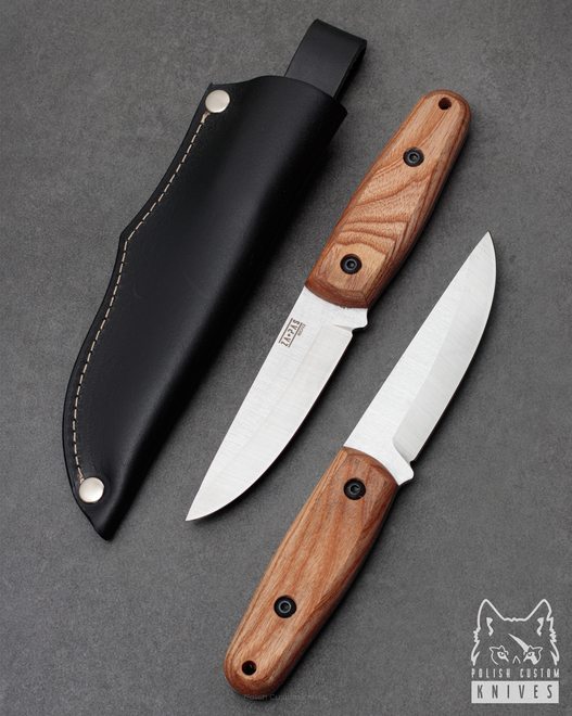 SURVIVAL KNIFE MODERN PUKKO 2 80CrV2 ASH WOOD ZA-PAS KNIVES