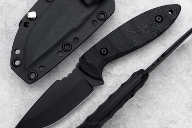 HUNTING KNIFE MODERN HUNTER BLACK G10 LKW