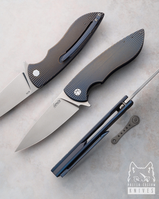 FOLDING KNIFE FOLDER STING 344 M398 HERMAN KNIVES