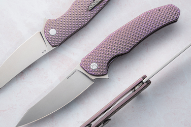 FOLDING KNIFE FOLDER ISHTAR 588 M398 HERMAN KNIVES