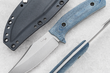 TACTICAL KNIFE CITI BOWIE BLUE MICARTA N690 LKW