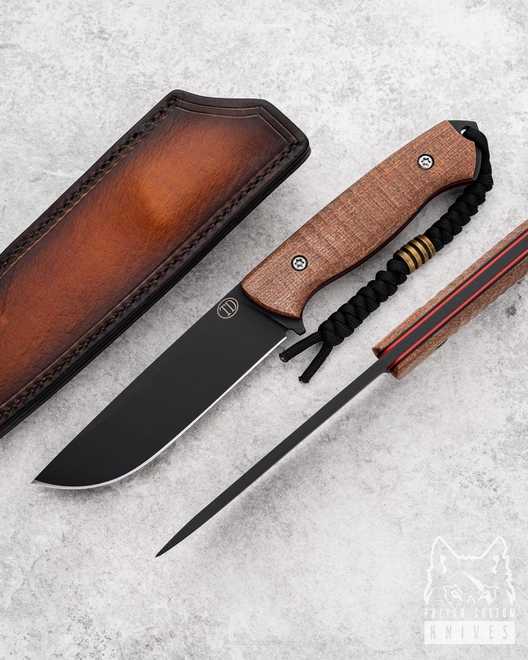 SURVIVAL KNIFE RATEL II MICARTA  NZ3 16 TD