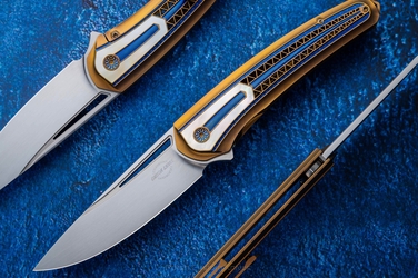 FOLDING KNIFE FOLDER SPINNAKER #2 OF 33 RWL34 LESBAR KNIVES