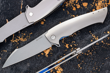 FOLDING KNIFE FOLDER OVIUM GENERATION 2 #0078 MAGNACUT HERMAN KNIVES