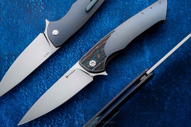 FOLDING KNIFE FOLDER SLIM #0501 RWL34 HERMAN KNIVES