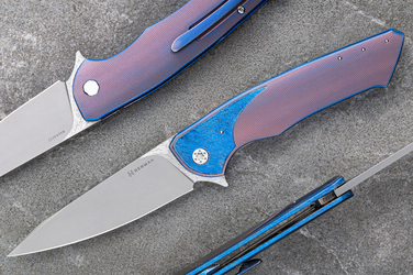 FOLDING KNIFE FOLDER SLIM #0562 MAGNACUT HERMAN KNIVES