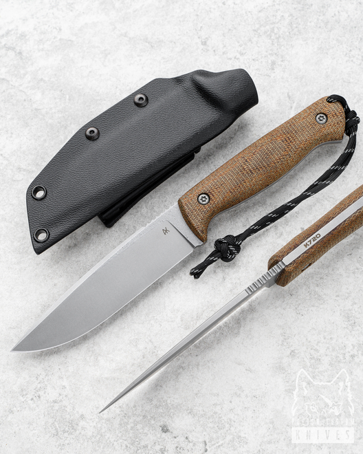 SURVIVAL KNIFE AGOR EDC 120 8 O2 MICARTA AK