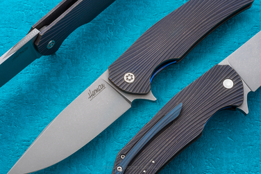 KNIFE DRAGONFLY BLUE 