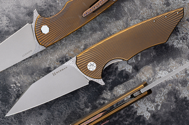 FOLDING KNIFE FOLDER VESPERTILIO #0232 MAGNACUT HERMAN KNIVES