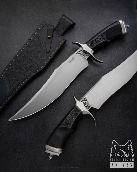 LARGE EXCLUSIVE TACTICAL KNIFE LORAS 1 WROAN KNIVES