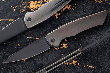 FOLDING KNIFE FOLDER SLIM #0600 MAGNACUT HERMAN KNIVES