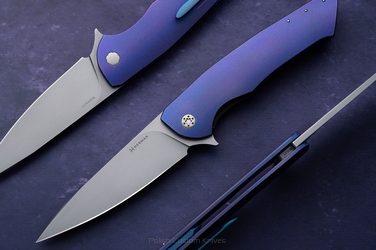 FOLDING KNIFE FOLDER SLIM #0531 MAGNACUT HERMAN KNIVES