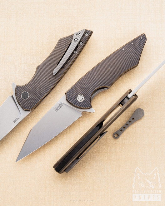 FOLDING KNIFE VESPERTILIO 3 M390 HERMAN