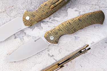 FOLDING KNIFE FOLDER MANTIS #0412 MAGNACUT VALLEY OF KINGS HERMAN KNIVES