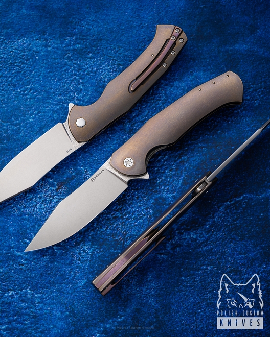 FOLDING KNIFE FOLDER MANTIS 222 M398 HERMAN KNIVES