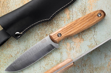 SURVIVAL KNIFE WAVE 1 80CRV2 ASH WOOD ZA-PAS KNIVES