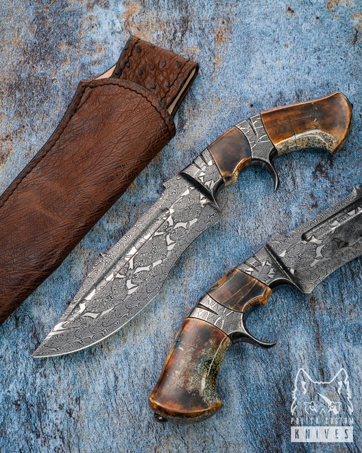 LARGE EXCLUSIVE TACTICAL KNIFE LEGENDS SPACE PRAETORIAN III MICHO