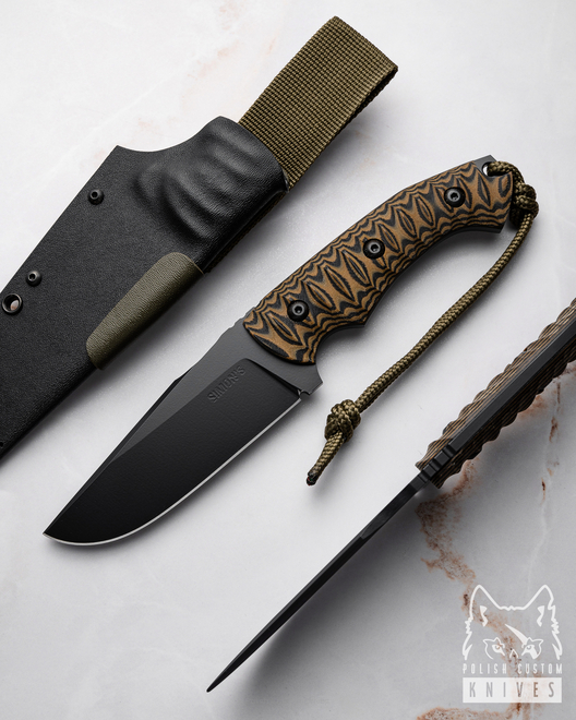 SURVIVAL TACTICAL KNIFE SIERRA 4 K720 O2 MIARTA SIMON'S