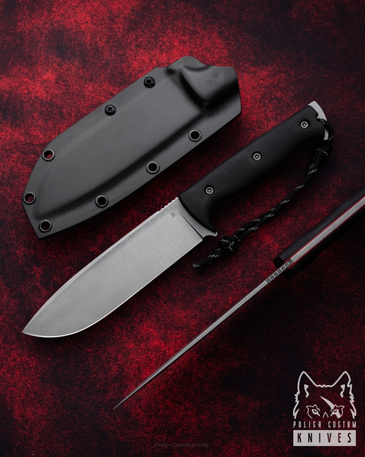 SURVIVAL KNIFE CHOPPER 5 G10 O2 AK KNIVES