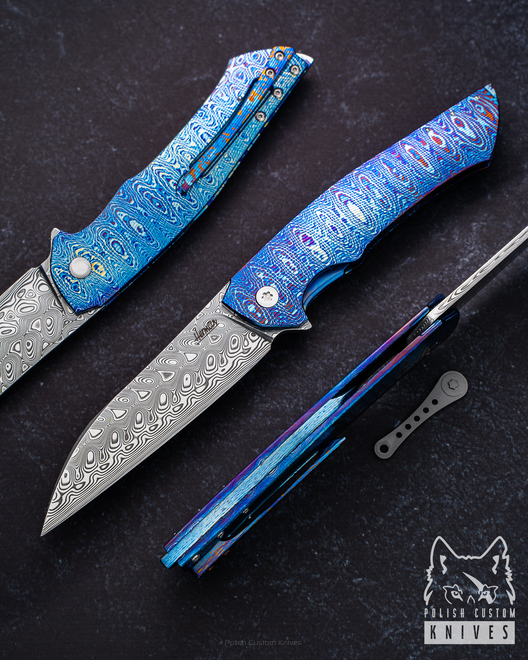 FOLDING KNIFE OVIUM 1 TIMASCUS HERMAN 