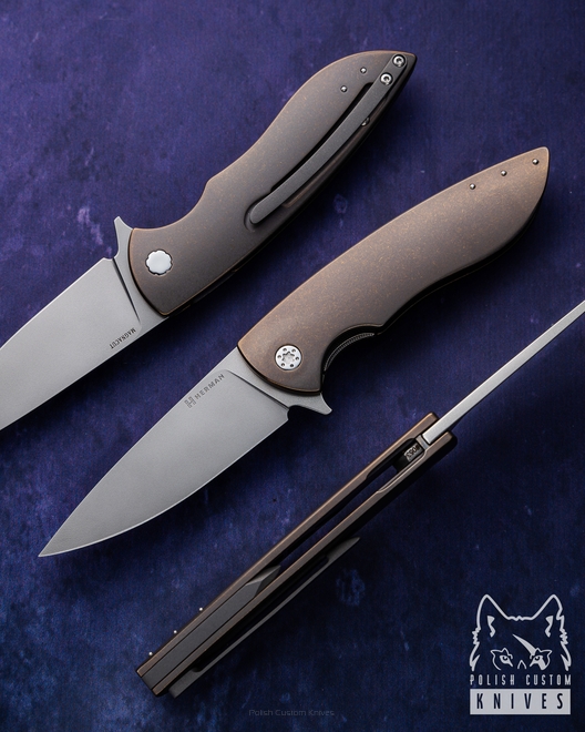 FOLDING KNIFE FOLDER STING 534 MAGNACUT HERMAN KNIVES