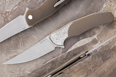 FOLDING KNIFE FOLDER ISHTAR #0618 M398 HERMAN KNIVES