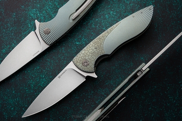 FOLDING KNIFE FOLDER STING #0892 MAGNACUT HERMAN KNIVES