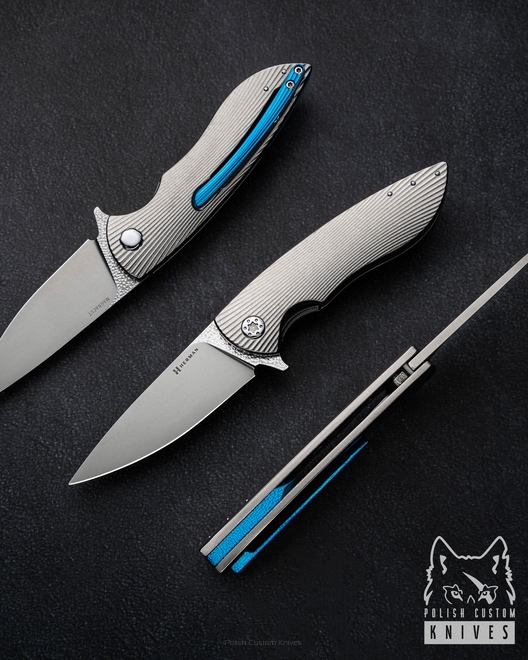 FOLDING KNIFE FOLDER MICRO STING #0342 MAGNACUT HERMAN KNIVES