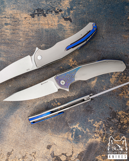 FOLDING KNIFE FOLDER ISHTAR #0876 M390 HERMAN KNIVES