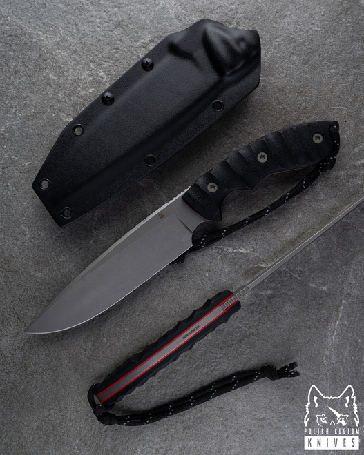 TACTICAL SURVIVAL KNIFE MIKKO 7 SLIPNER G10 AK