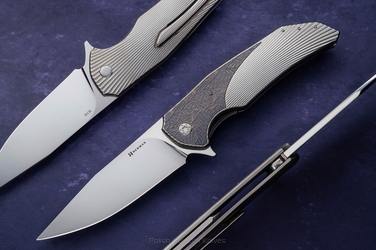 FOLDING KNIFE FOLDER DRAGONFLY #0401 M390 HERMAN KNIVES