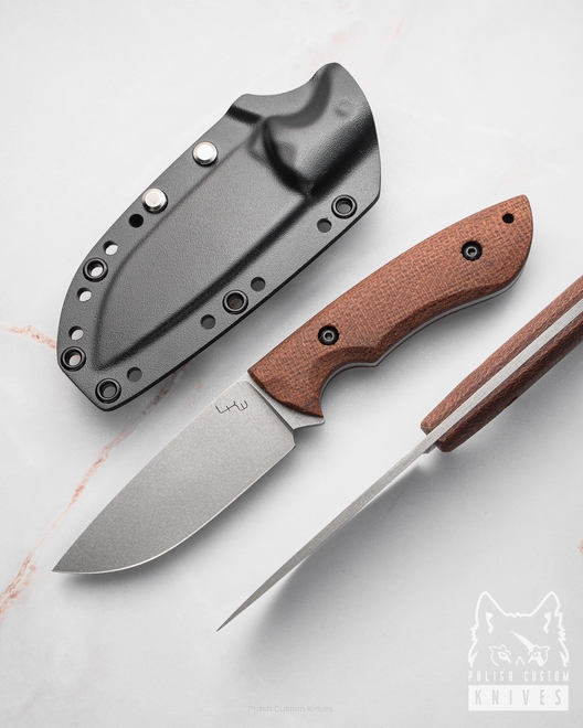 HUNTING EDC KNIFE MAULER N690 MICARTA LKW