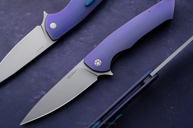 FOLDING KNIFE FOLDER SLIM #0535 MAGNACUT HERMAN KNIVES
