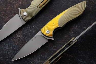 FOLDING KNIFE FOLDER STING #0823 MAGNACUT HERMAN KNIVES