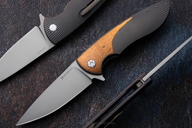 FOLDING KNIFE FOLDER STING #0825 MAGNACUT HERMAN KNIVES