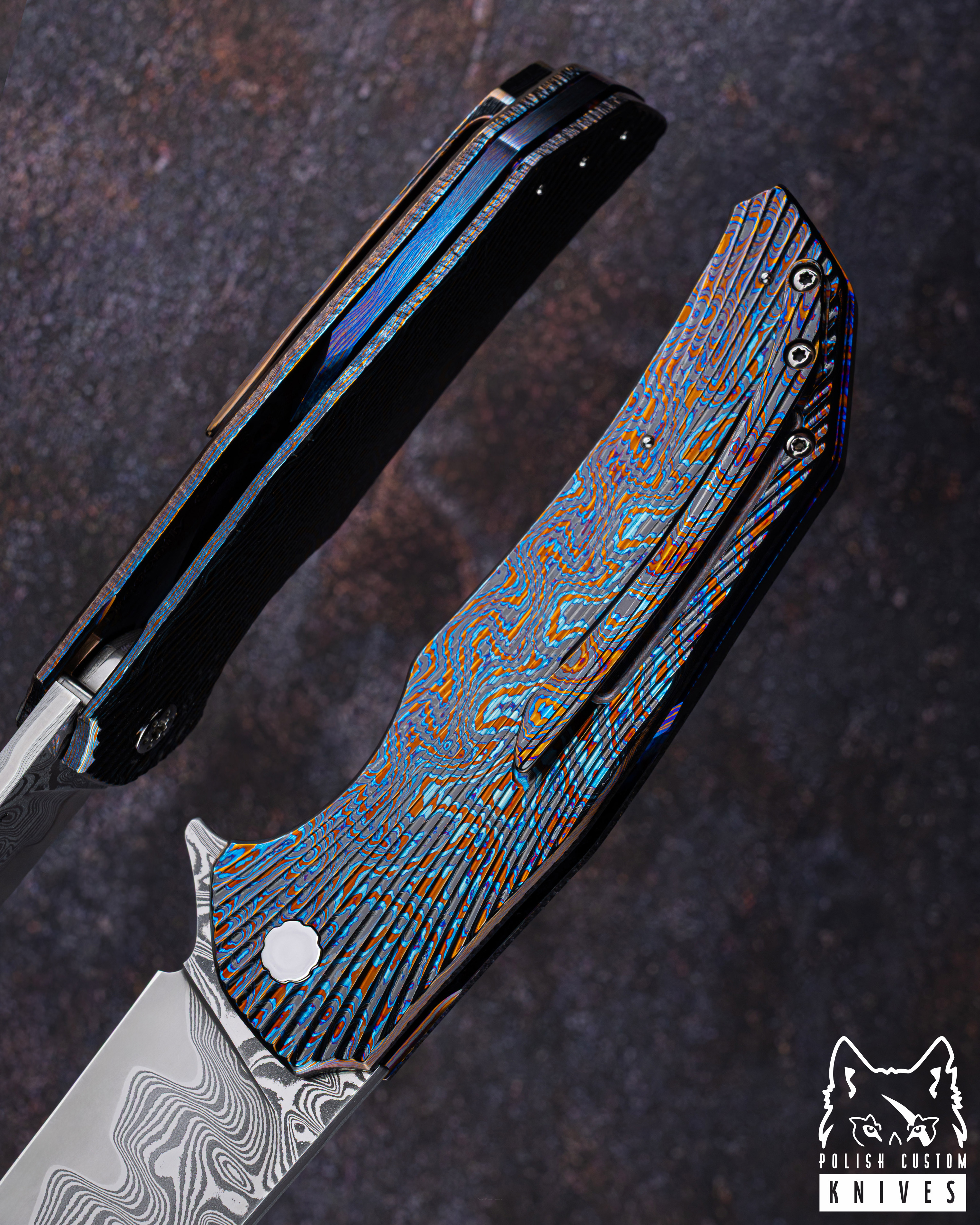 Buy FOLDING KNIFE FOLDER DRAGONFLY #0536 FUTURON FORGE BLACK