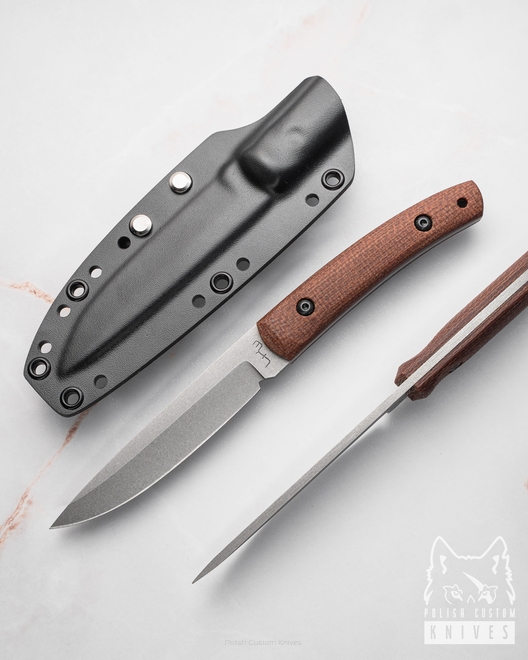 TACTICAL HUNTING EDC KNIFE  STING N690 MICARTA LKW