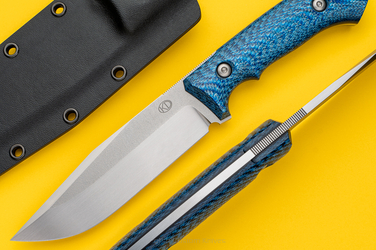 TACTICAL HUNTING KNIFE CAYMAN 3 ELMAX BLUE TWILL KD