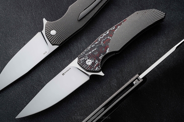 FOLDING KNIFE FOLDER DRAGONFLY #0406 M390 HERMAN KNIVES