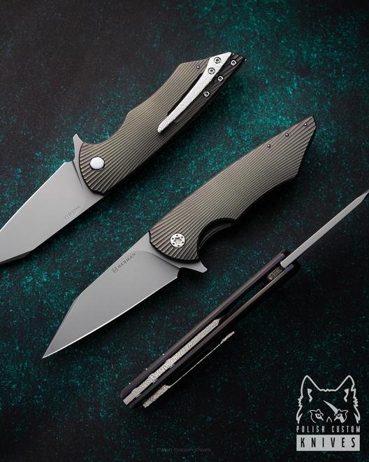 FOLDING KNIFE FOLDER VESPERTILIO #0229 MAGNACUT HERMAN KNIVES