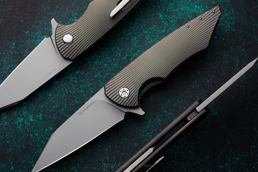 FOLDING KNIFE FOLDER VESPERTILIO #0229 MAGNACUT HERMAN KNIVES